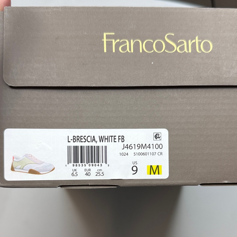 Franco Sarto Women's Brescia Lace Up Jogger Sneakers- Size 9M - Picture 4 of 10
